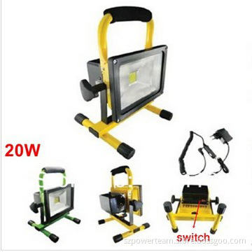 10W /20W LED Rechargeable Flood Light rechargeable floodlight